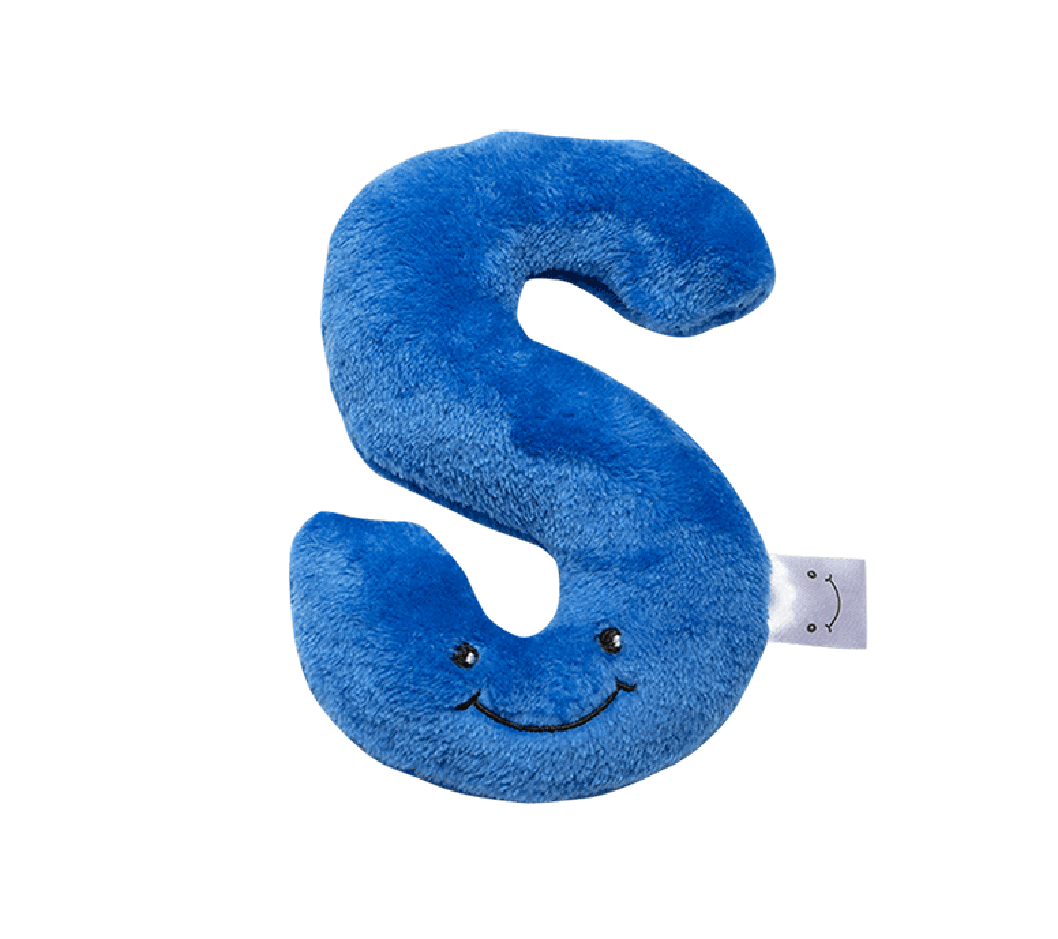 Alphapals® 6 Inch Large Lowercase Plush Letter s