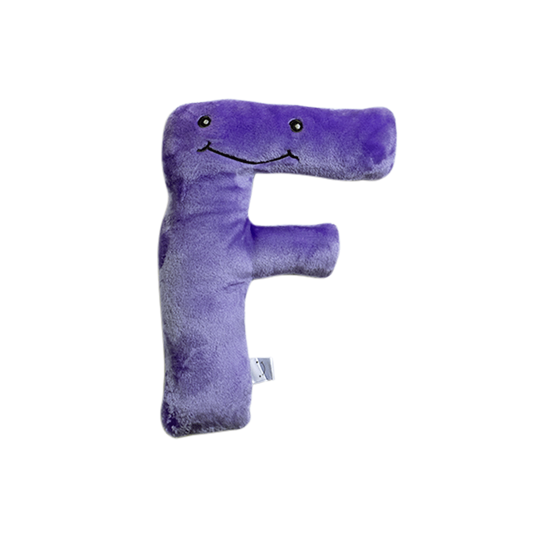 P.AR× SM pup alfalfa様確認用 Alphapals® 11 Inch Plush Letter F