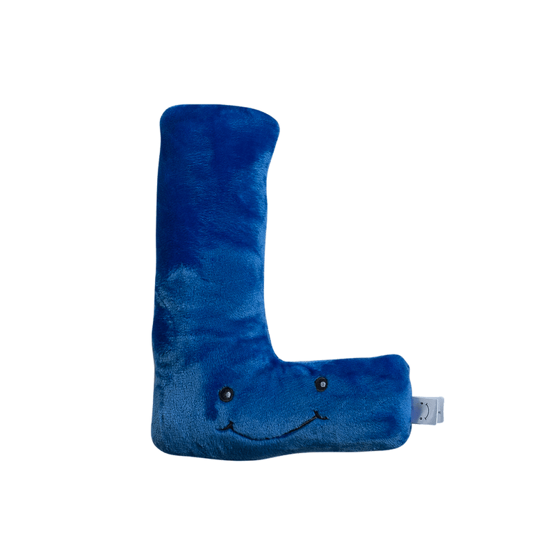 color: Peacock Blue - letter L