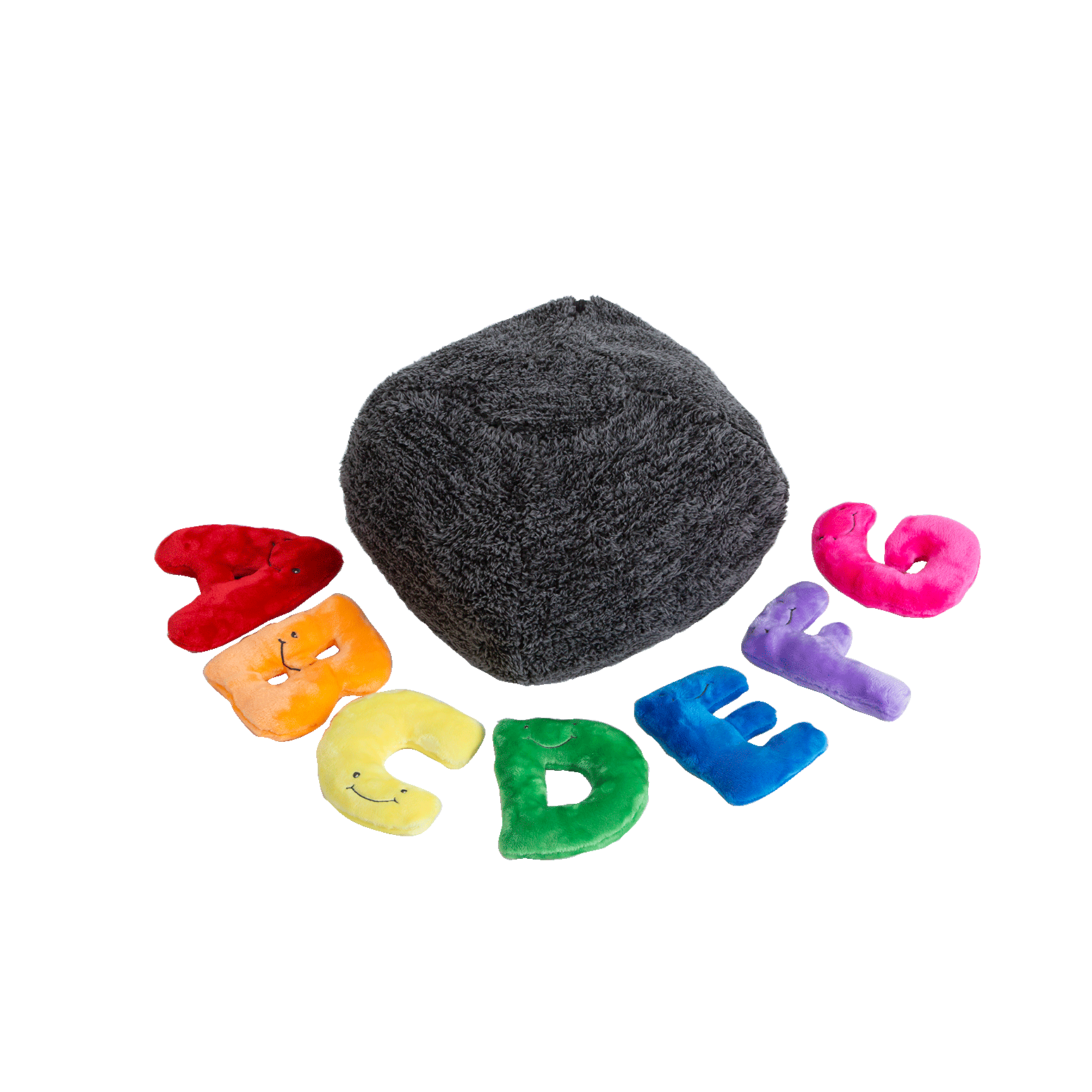 ぬいぐるみ ABC Rainbow ABC Letters - 5 Inch | Mini Stuffed ABC Toy | Alphapals